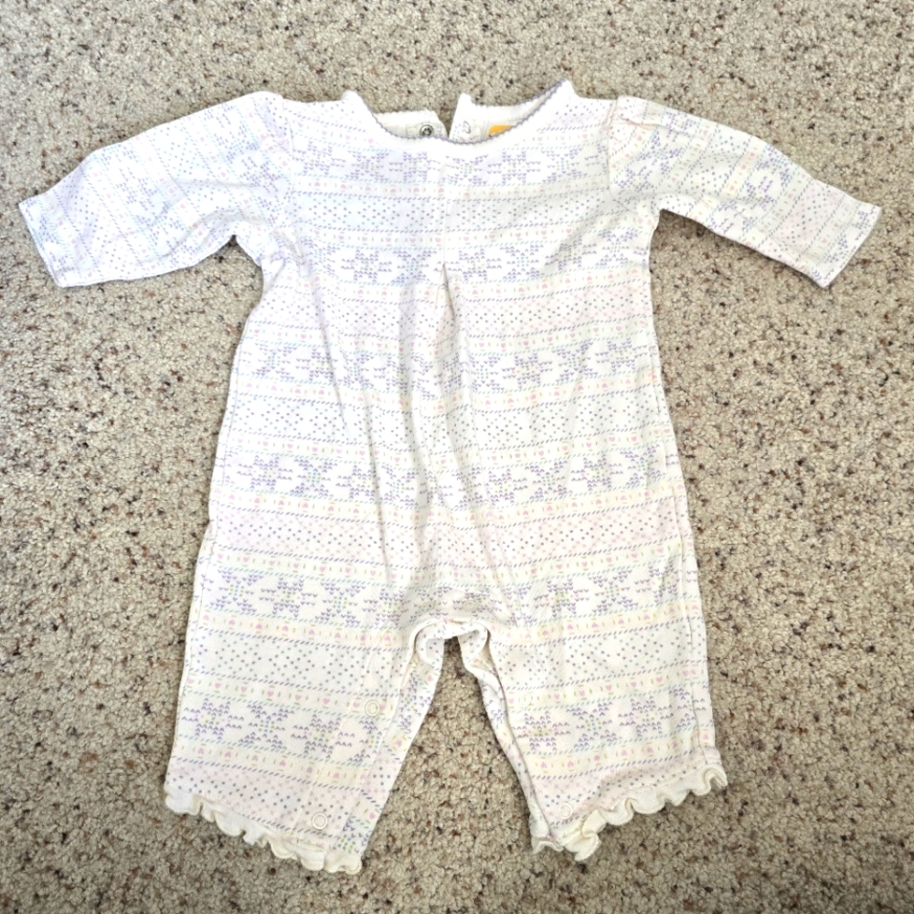 💜The Kids Source TKS 3-6 Months Jumper Pastel Against Ivory